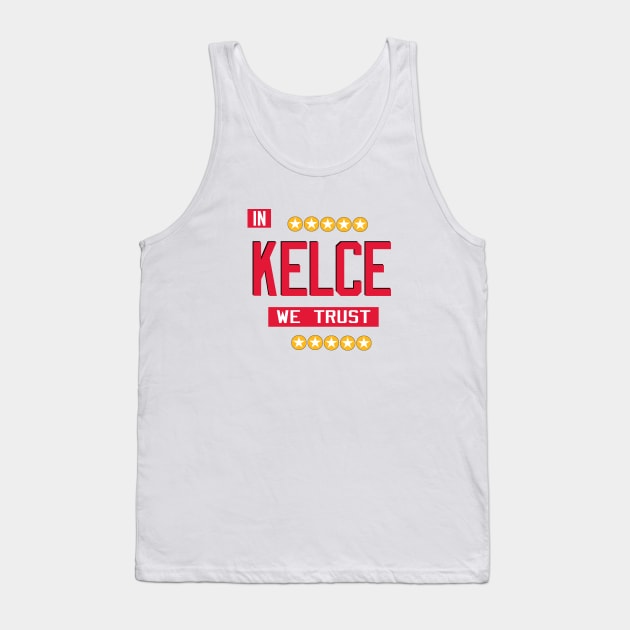 Kansas City Chiefs (KC) - Travis Kelce - Chiefs NFL, Chiefs football, KC Chiefs Tank Top by turfstarfootball